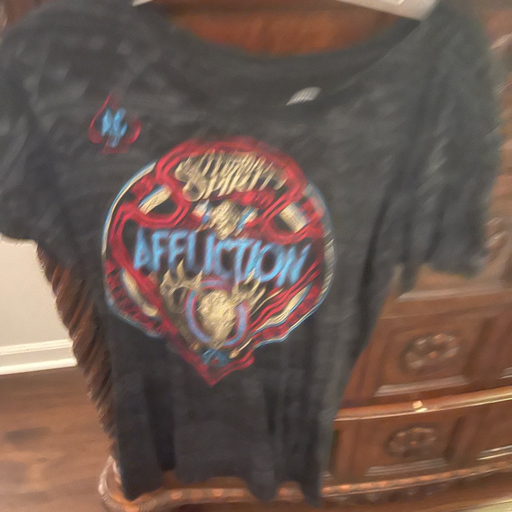 Short sleeve Affliction t shirt .